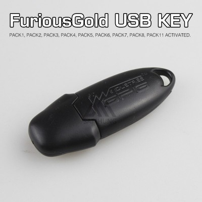 CLÉ USB FURIOUS GOLD ACTIVÉE AVEC LES PACKS 1, 2, 3, 4, 5, 6, 7, 8, 11