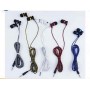 fashionable wired HiFi earphone 3.5mm in-ear sports earbuds sports gaming headset mp3 with microphone