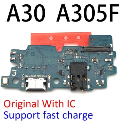 100% Original Charging Port, Flexible Cable for Samsung A30