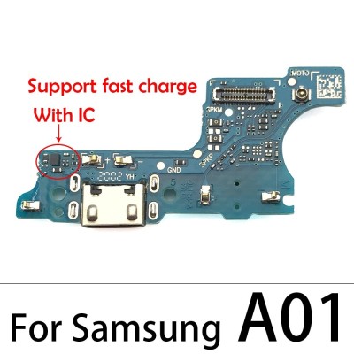 100% Original Charging Port, Flexible Cable for Samsung A01